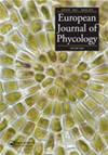 EUROPEAN JOURNAL OF PHYCOLOGY杂志封面